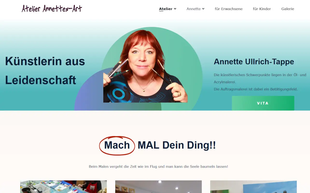 Kreativkurse Heiden - Atelier Annettes Art